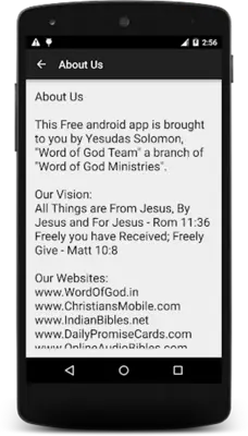 Tamil Christian Stories android App screenshot 0